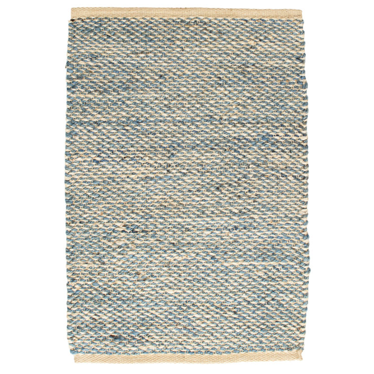 Dash and Albert Rugs Jacinto Handwoven Blue/Beige Area Rug Perigold